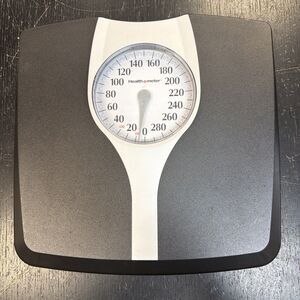 Health o meter Dial Mechanical Bathroom Scale HAB602DQ2-05 Black White